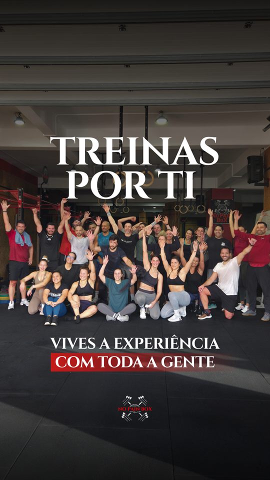 Capa de reel: Treinas por ti, vives a experiência com toda a gente